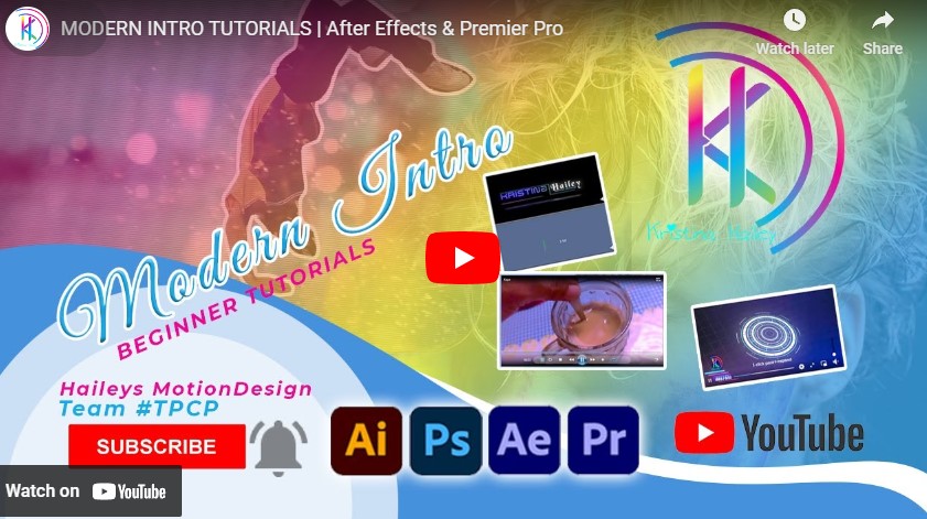 Modern intro | After Effects & Premiere Pro